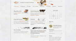 Desktop Screenshot of fundacionfq.com